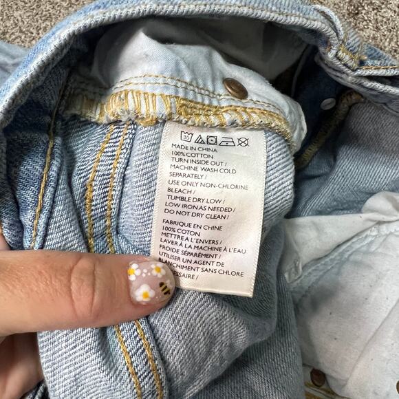 BDG Women's High-Waisted Slim Straight Jean Size 29 In Light Wash - Picture 10 of 12